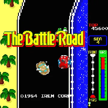 The Battle-Road screen shot title